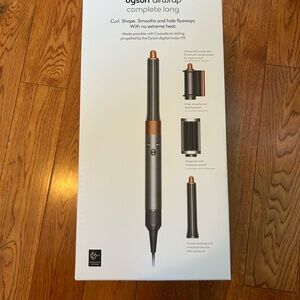 Dyson Airwrap complete long Styler in Gray and Copper